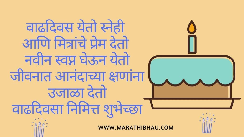 Birthday wishes in Marathi